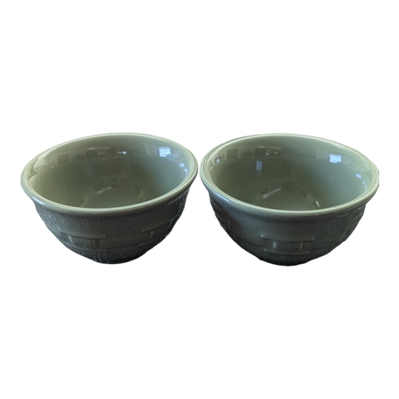 Longaberger Dining Longaberger Set Of 2 Woven Traditions Dessert